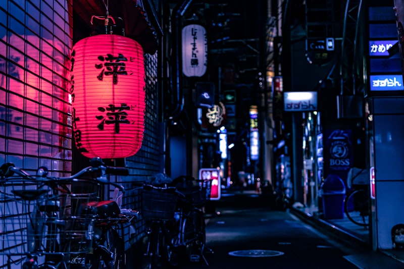 Japanese street scene